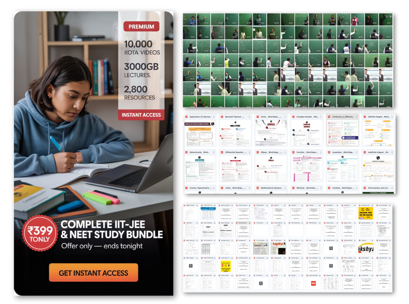 IIT-JEE & NEET Kota Study Bundle